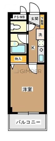 ベルビータ新高円寺の物件間取画像